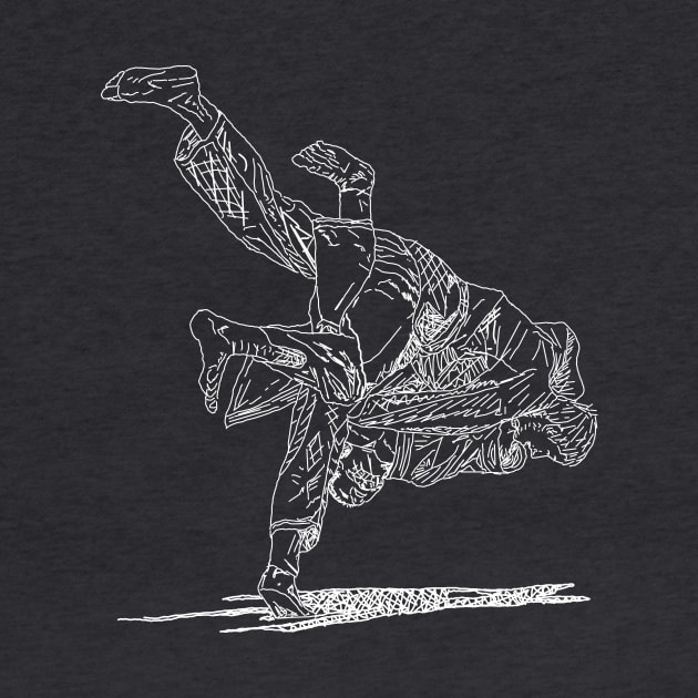 Judo Throw - Light on Dark by draftsman